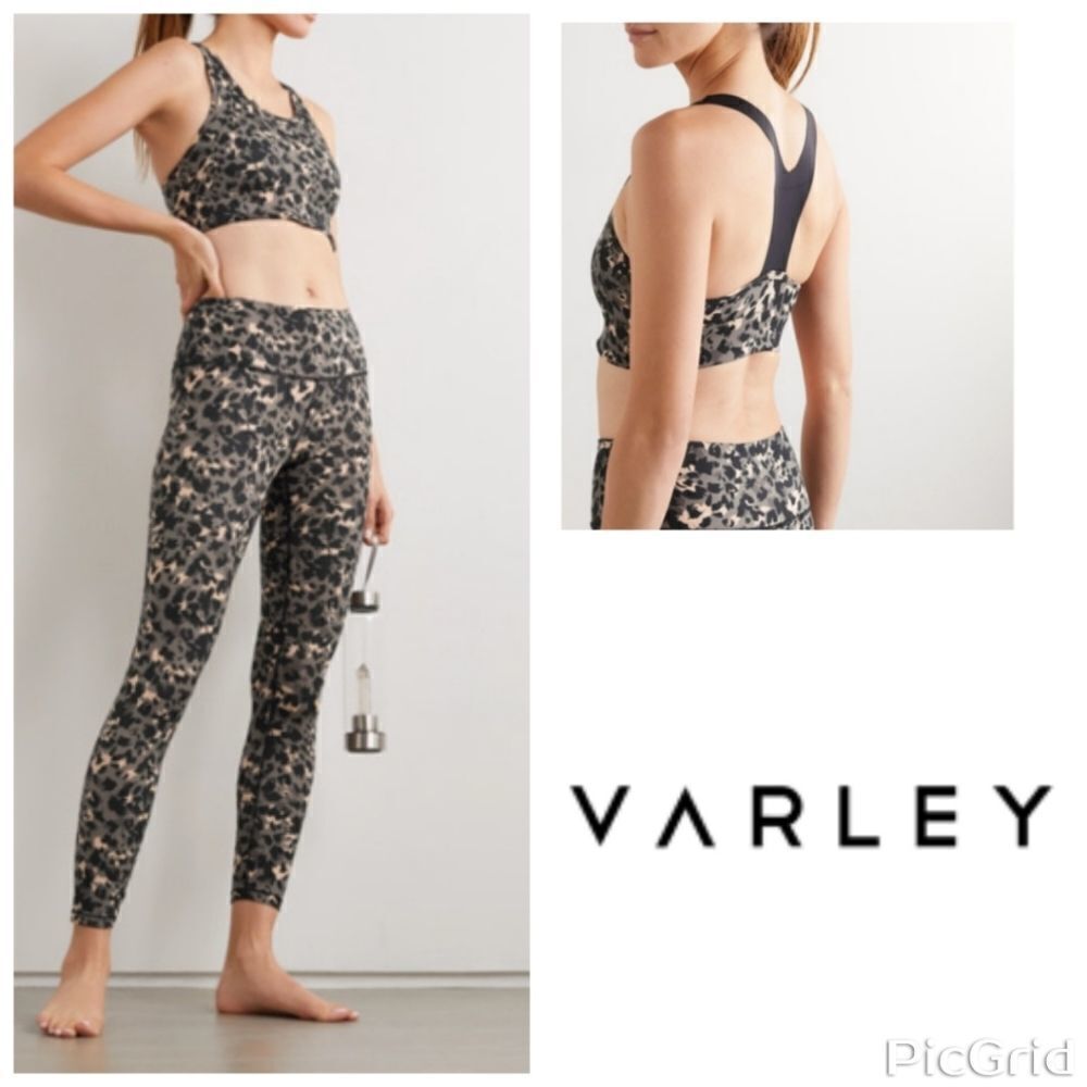 Varley Bassett Sports Bra Camo XS